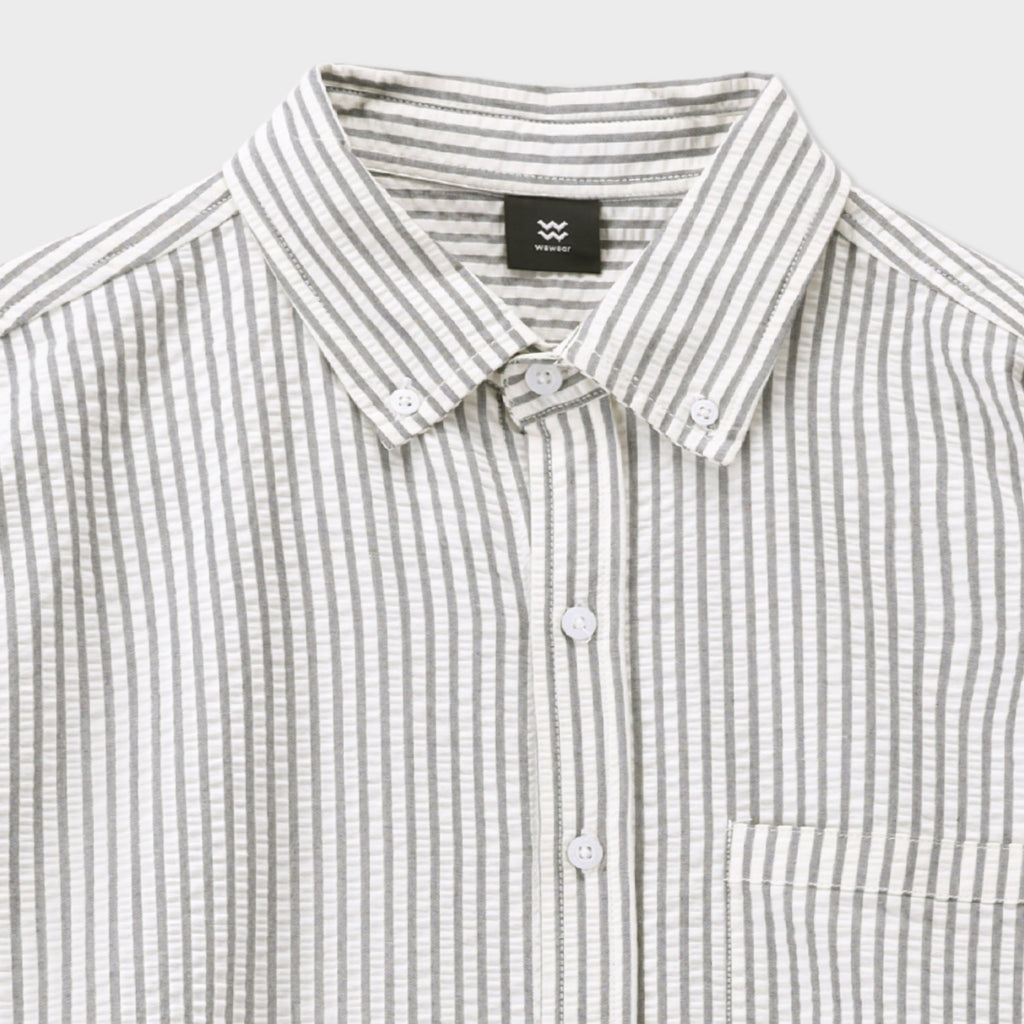 SeerSucker Striped Shirt