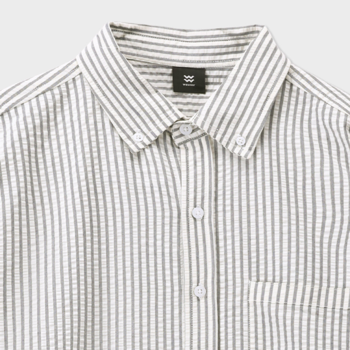 SeerSucker Striped Shirt