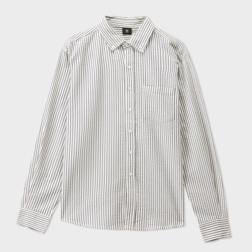 SeerSucker Striped Shirt