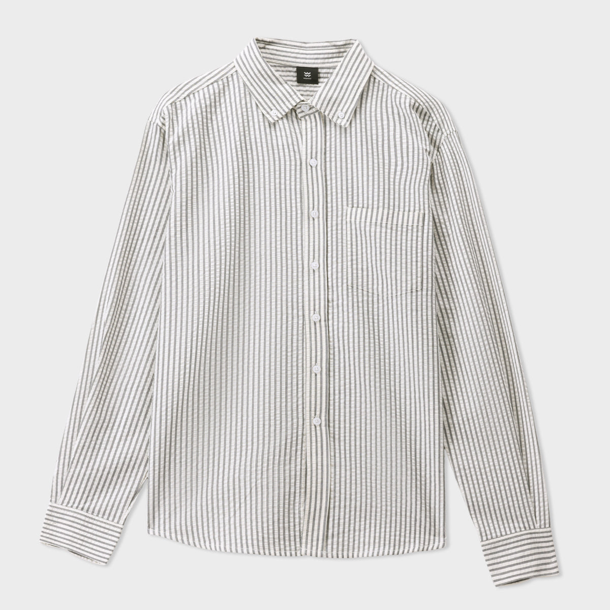 SeerSucker Striped Shirt