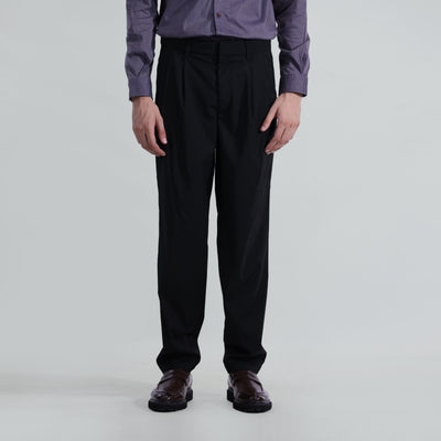 Pleated Regular Fit Trouser