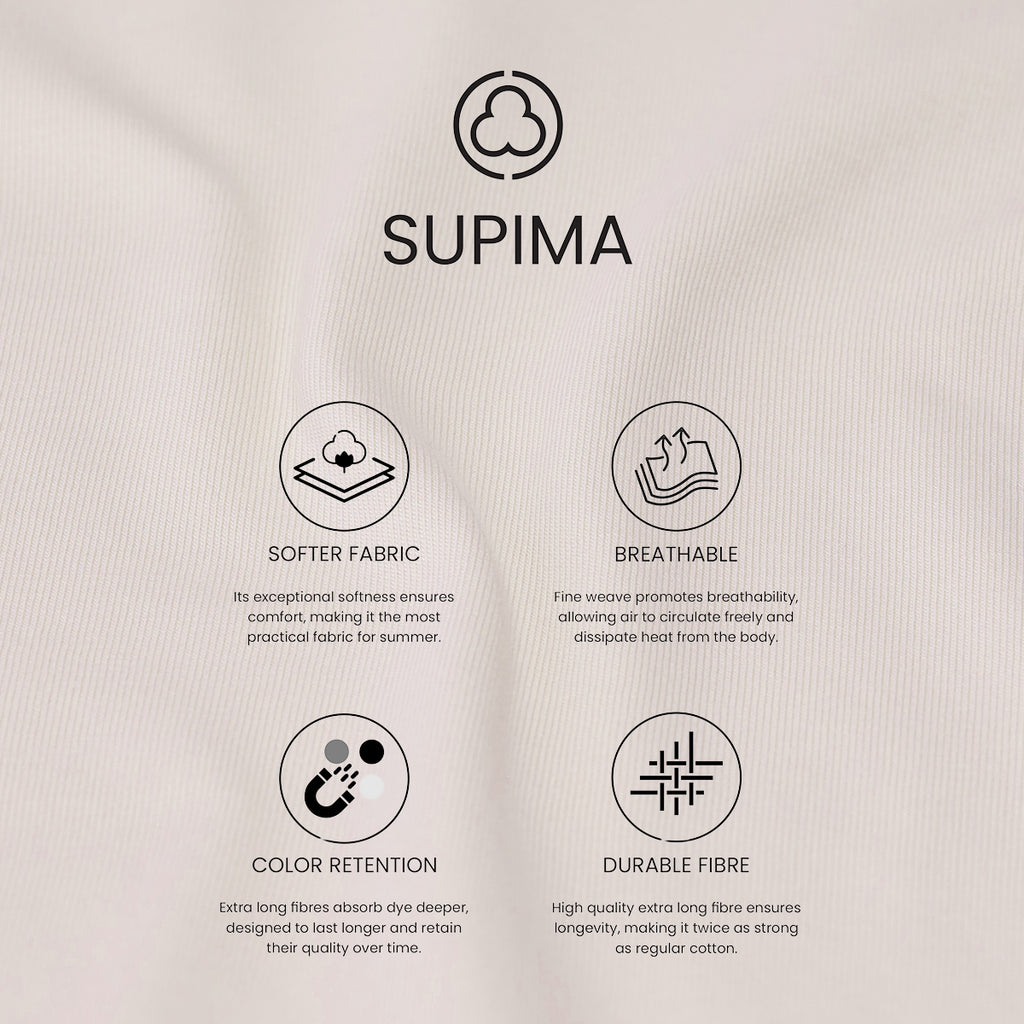 Supima Oversized Fit Tee