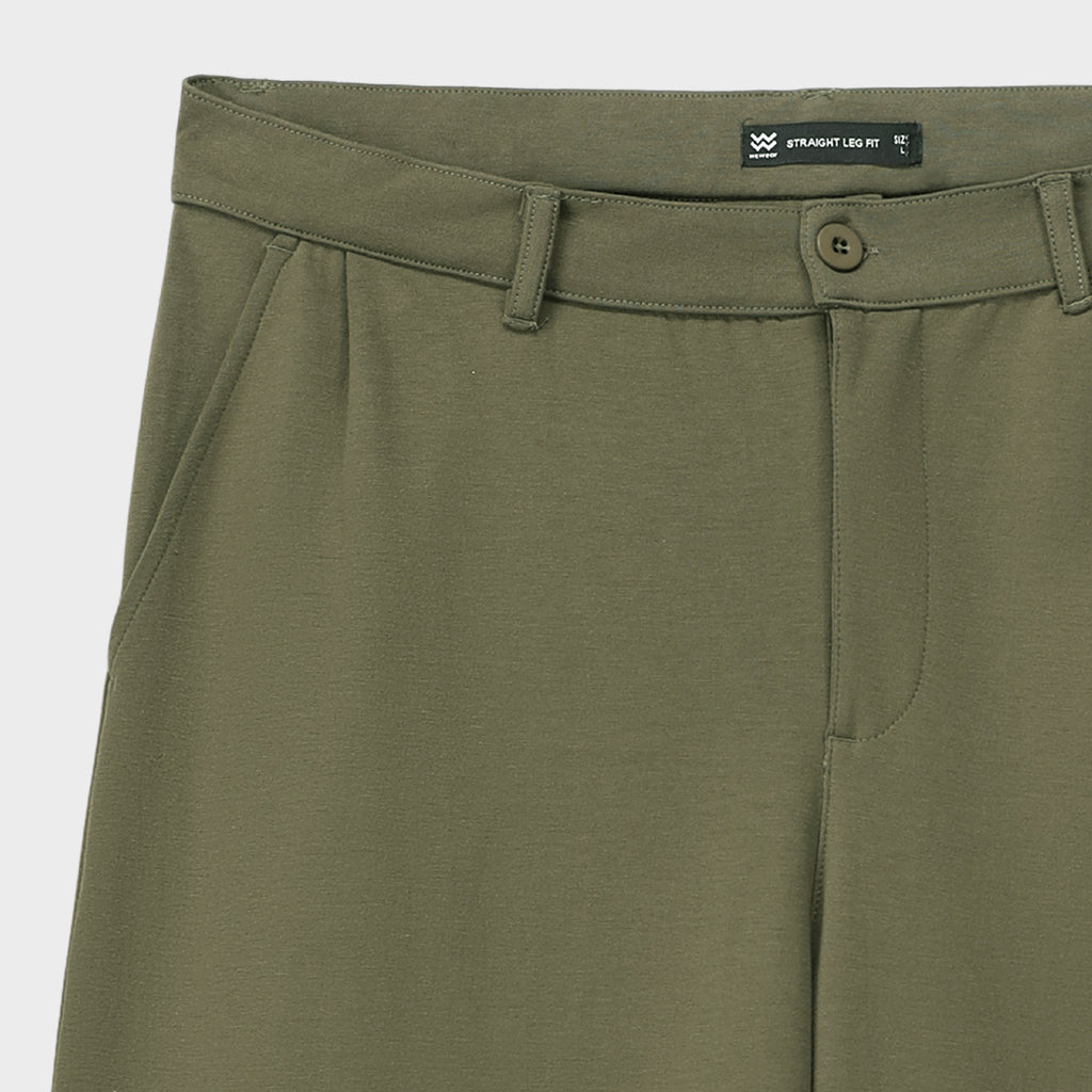 Interlock Pleated trouser
