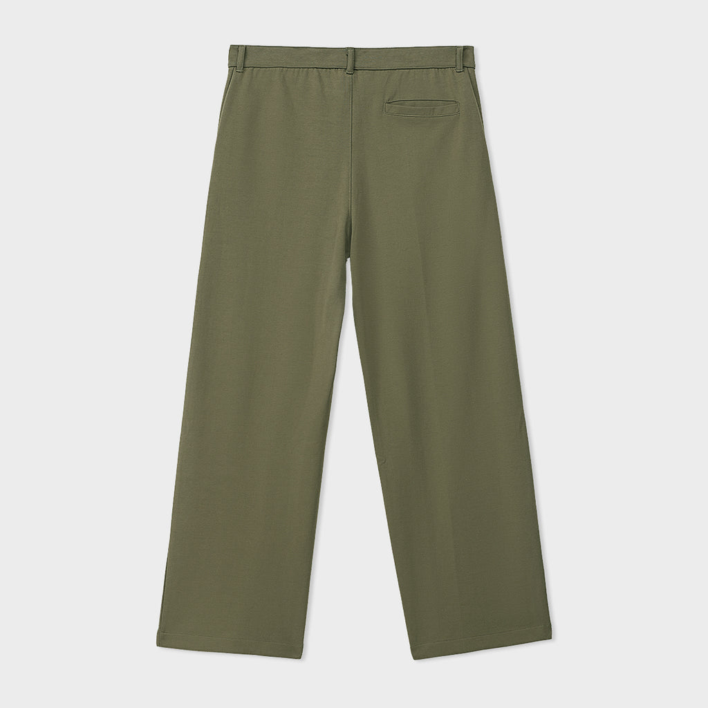 Interlock Pleated trouser