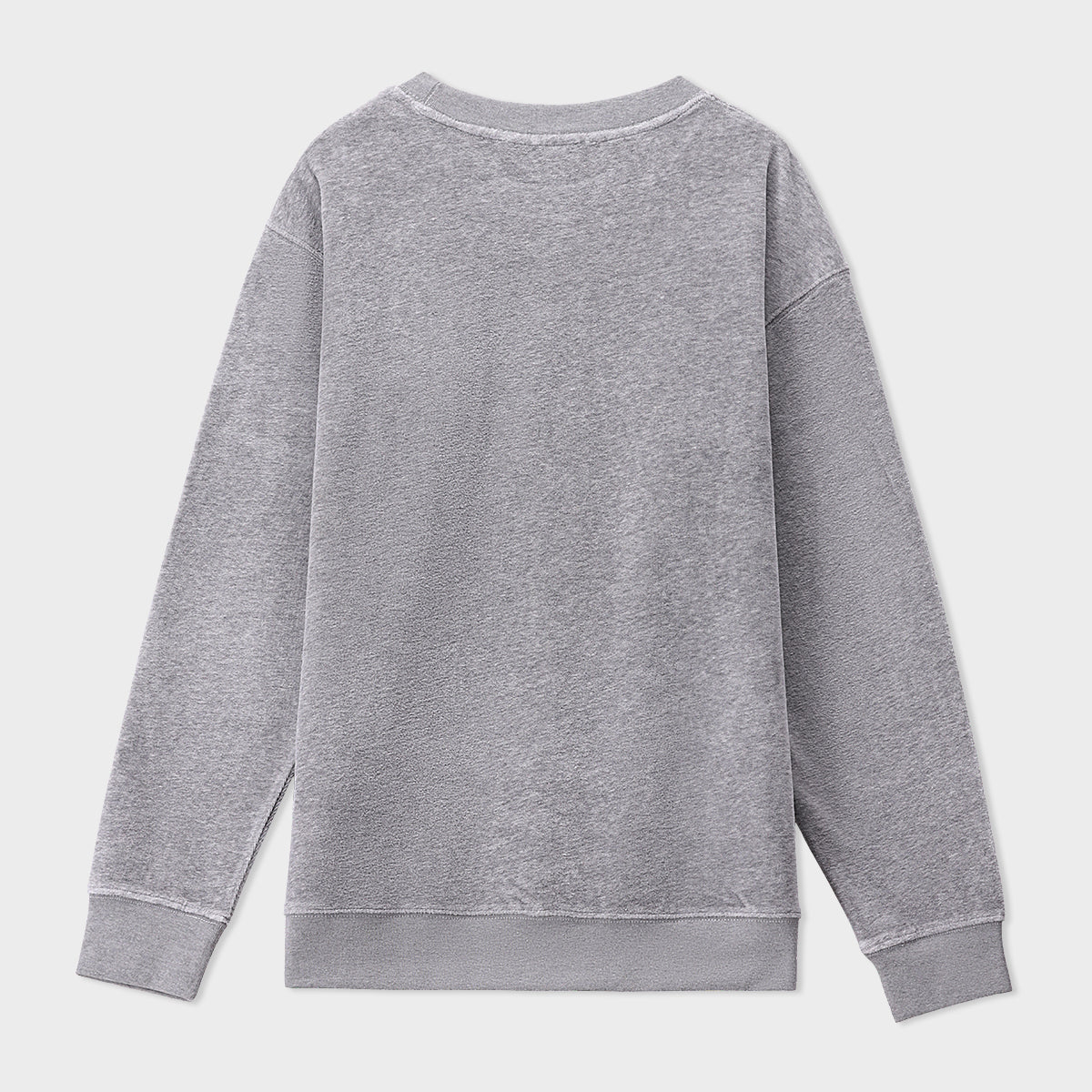 Velour Relaxed Sweatshirt