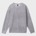 Velour Relaxed Sweatshirt