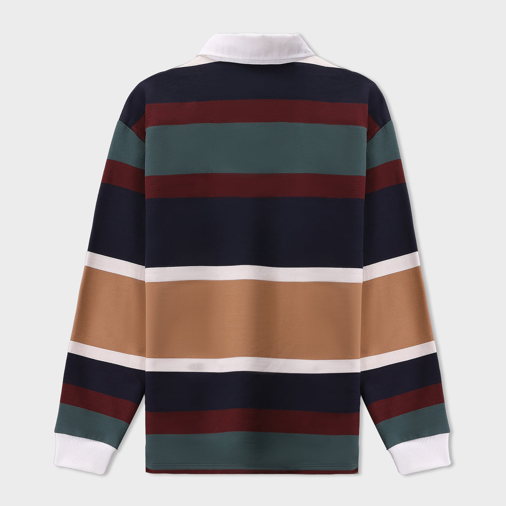 Yarn dyed Rugby Polo