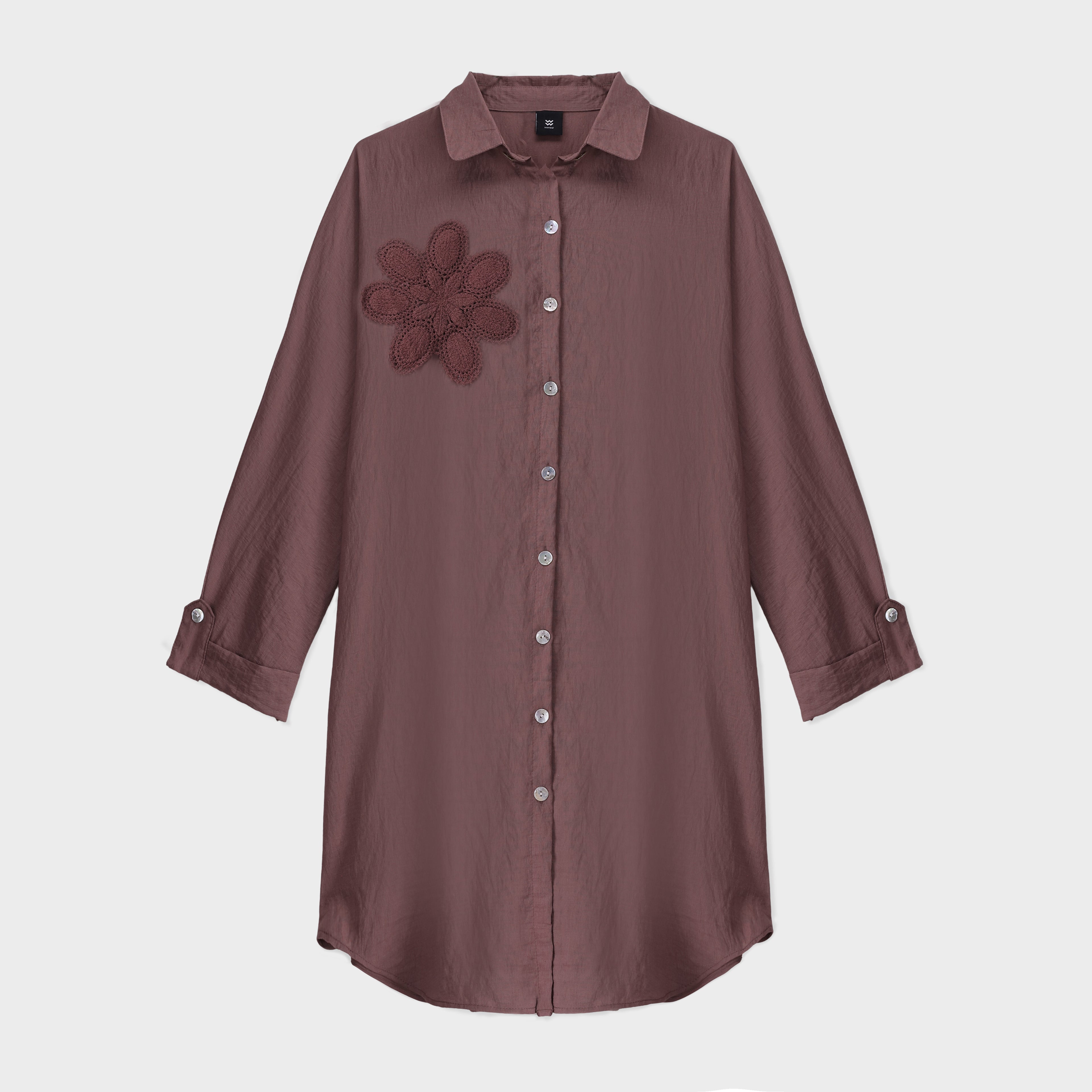 Embellished Textured Shirt