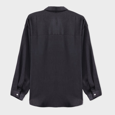 Solid Silk Shirt