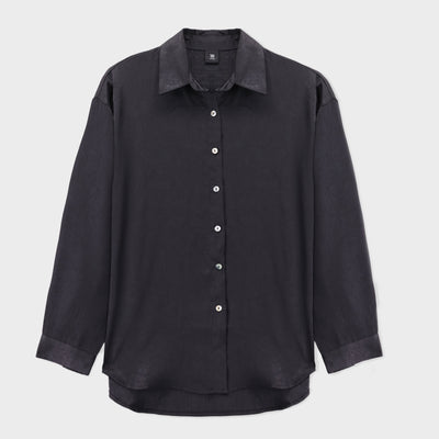 Solid Silk Shirt