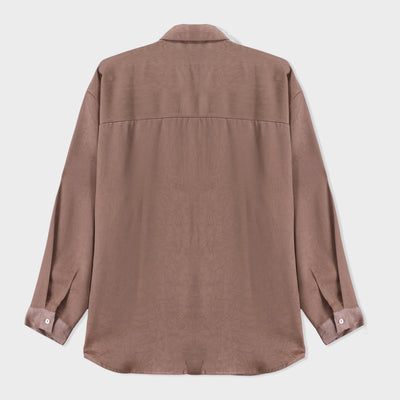 Solid Silk Shirt