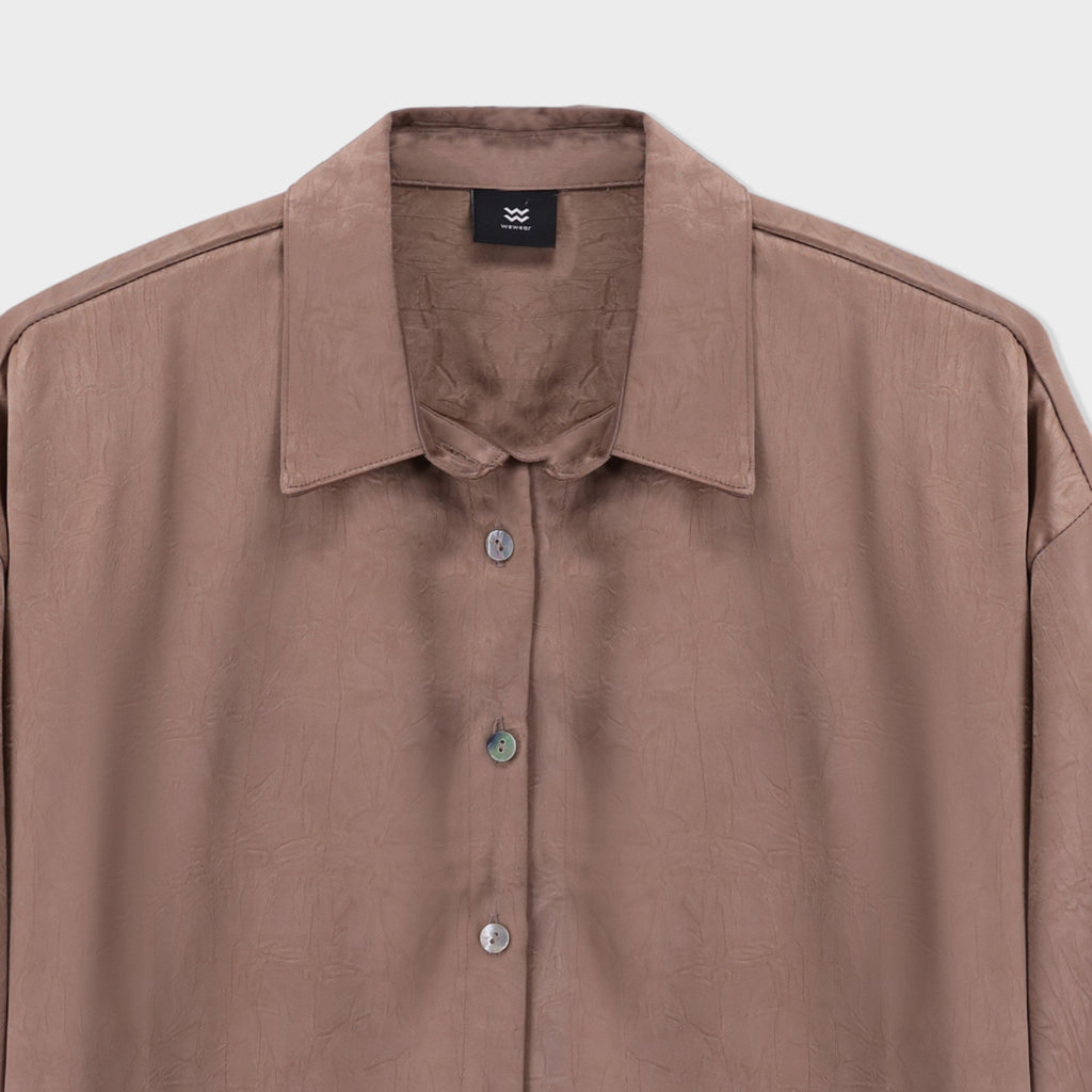 Solid Silk Shirt