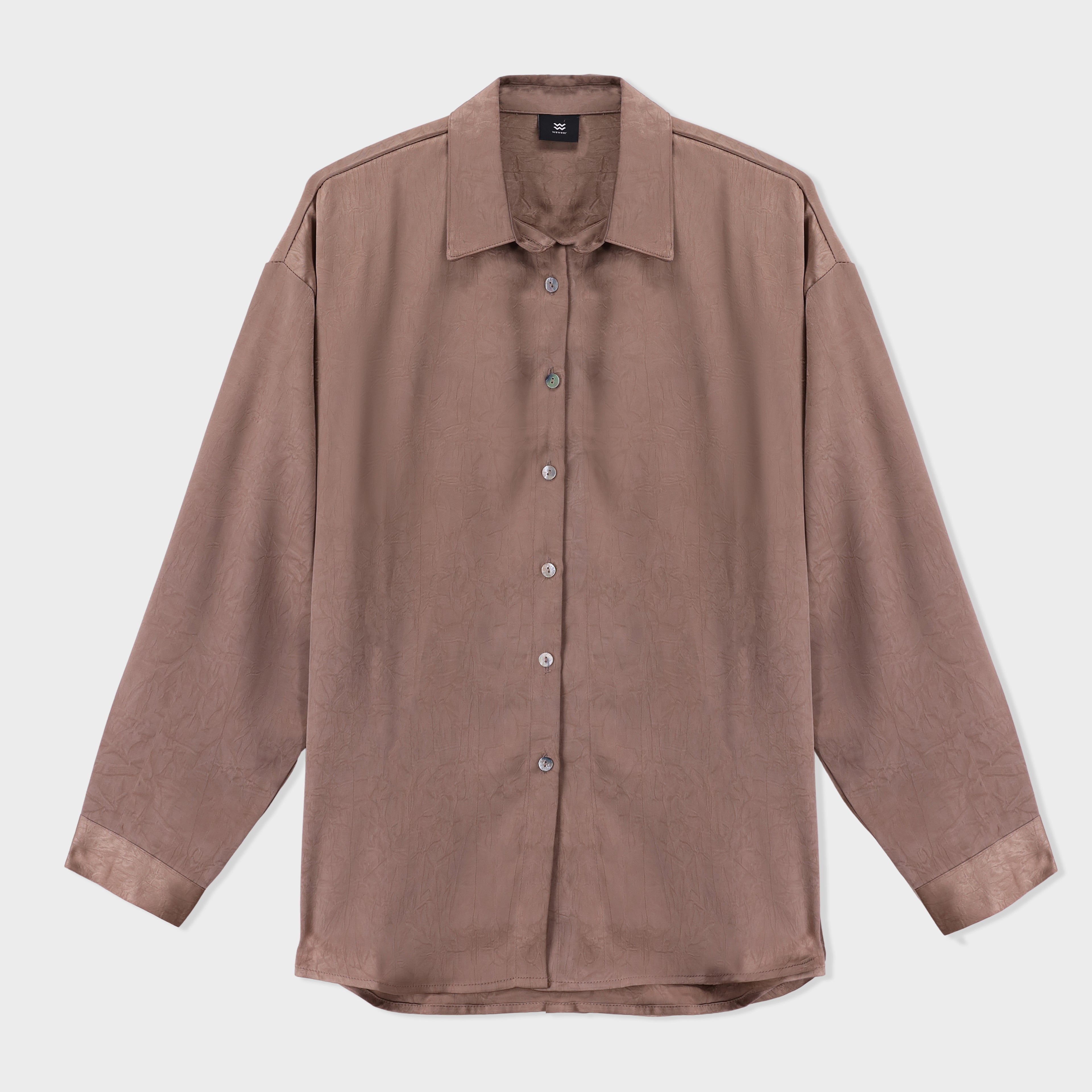 Solid Silk Shirt
