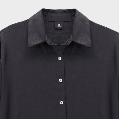Solid Silk Shirt