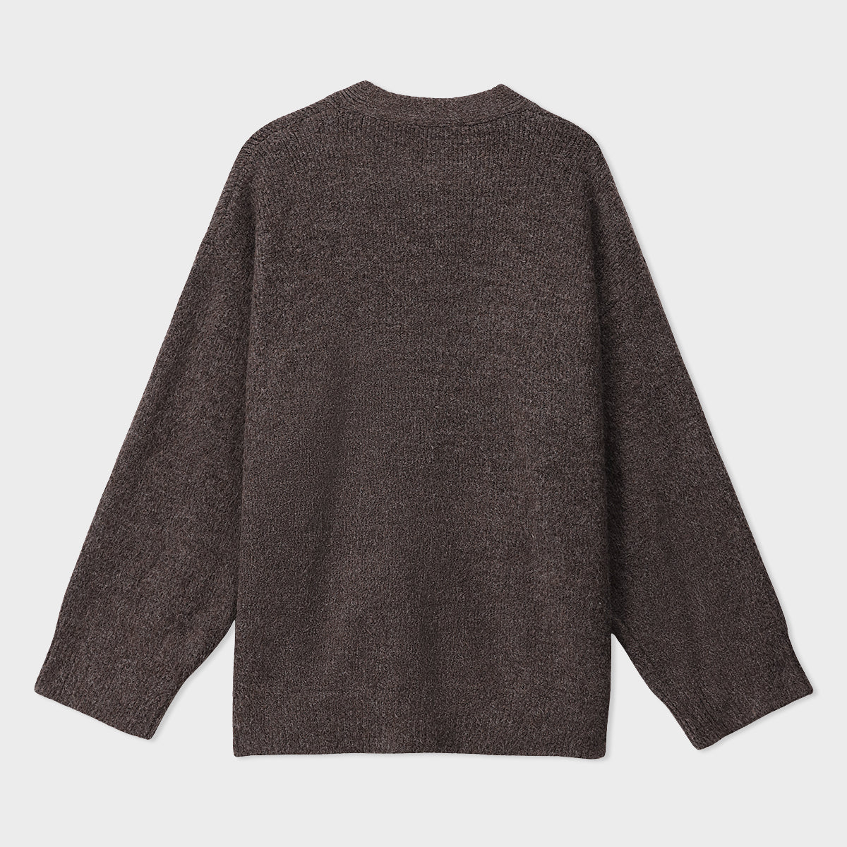 Oversized Cardigan with Scarf