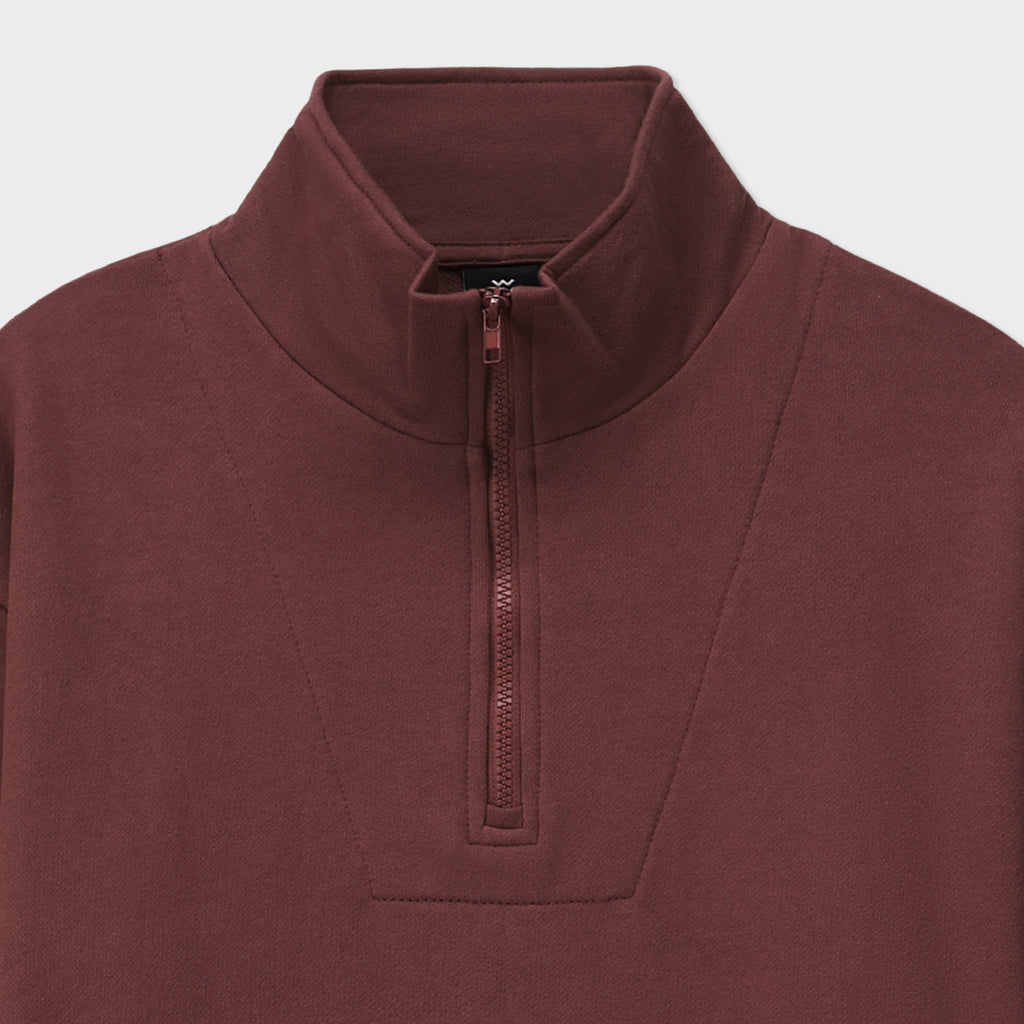 Half Zipper Mock Neck