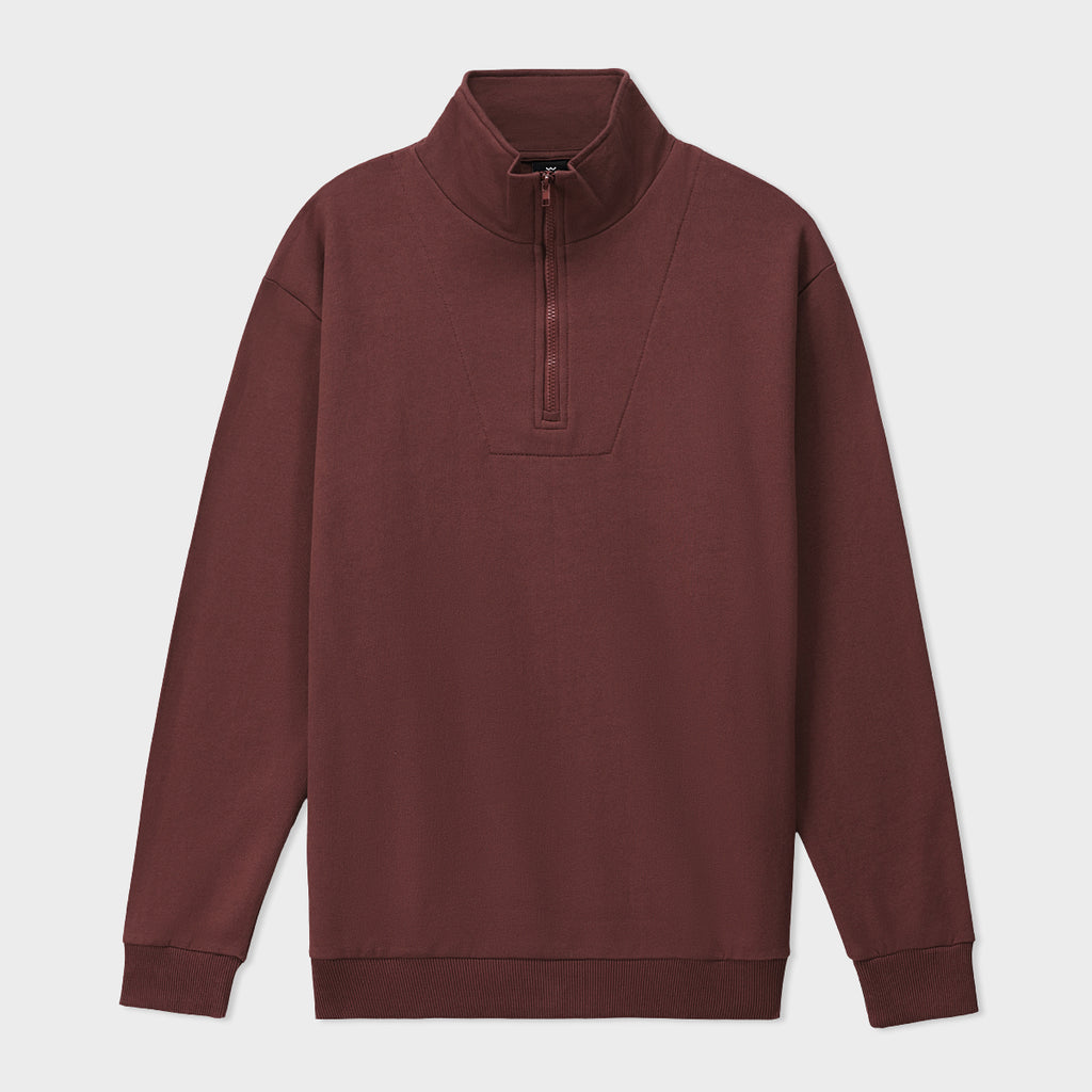 Half Zipper Mock Neck