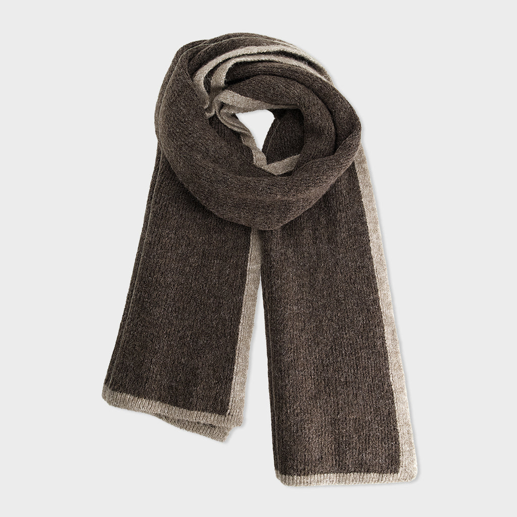 Oversized Cardigan with Scarf