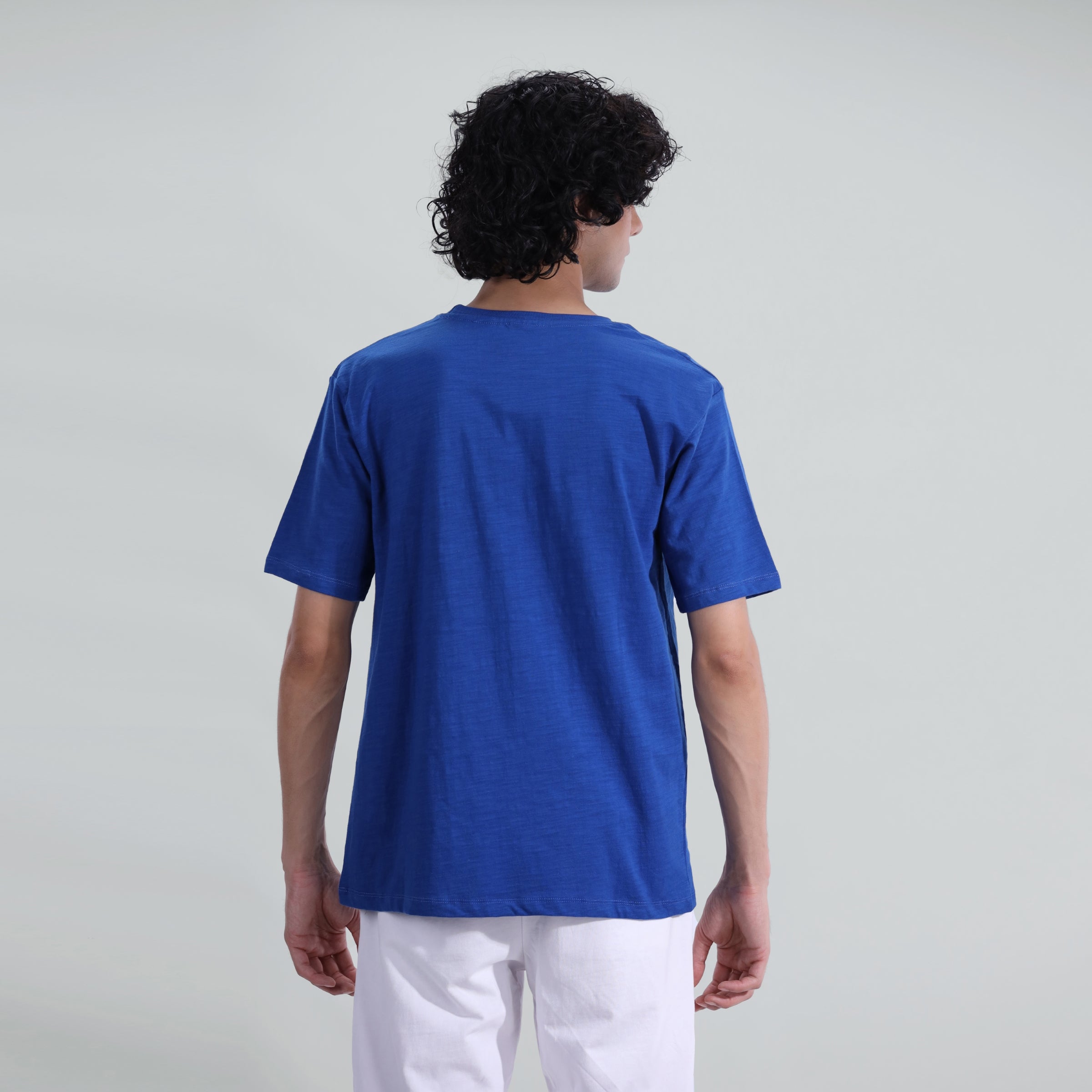 Slub Embroidered Tee