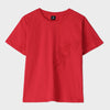 Slub Embroidered Tee