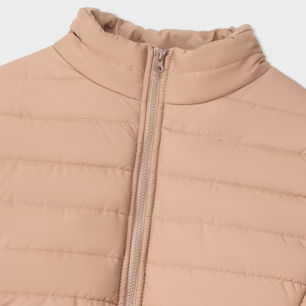 Quilted puffer jacket