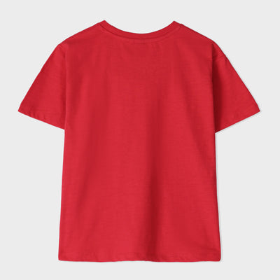 Slub Embroidered Tee