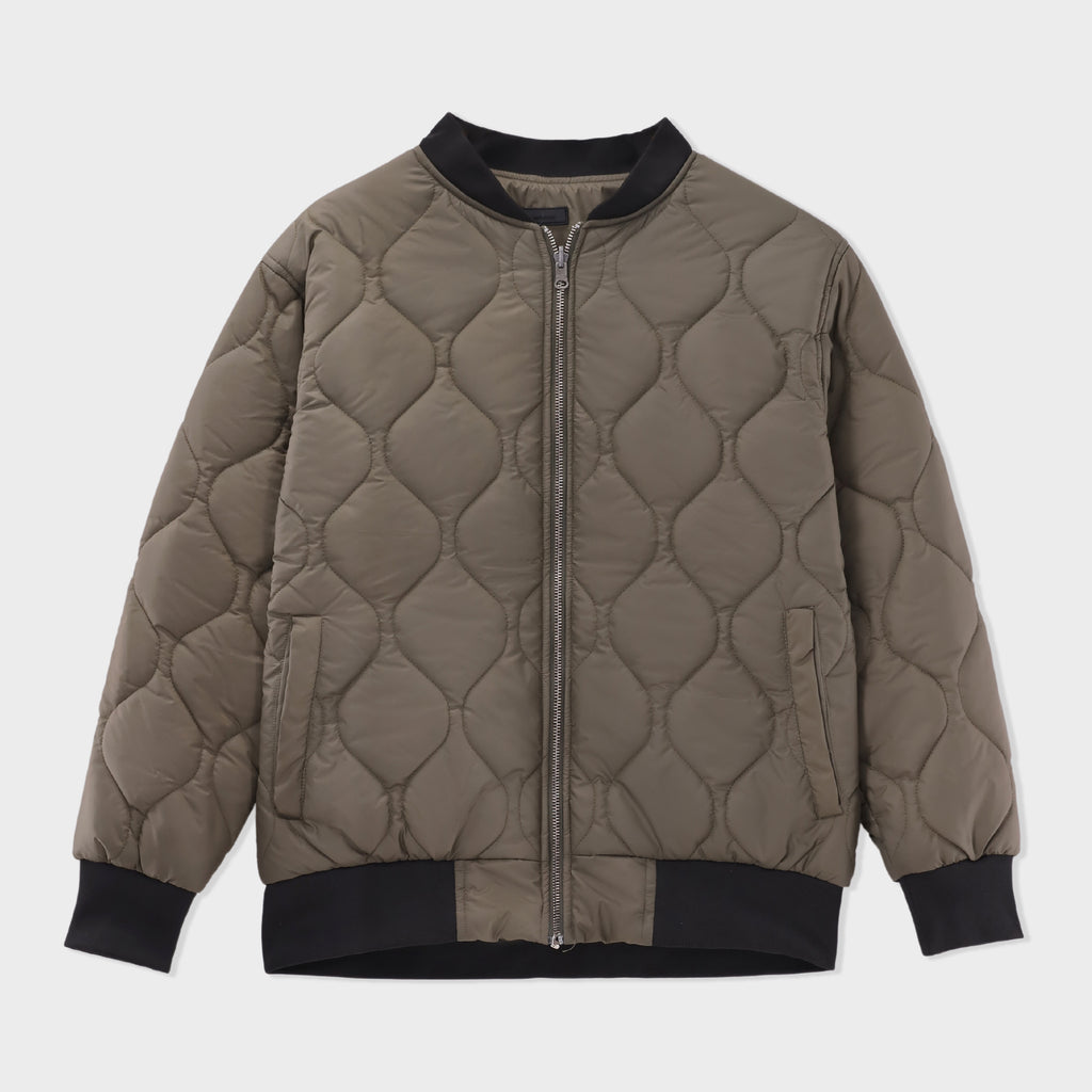 Reversible bomber jacket