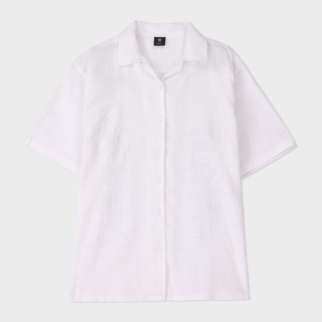 Embroidered Resort Shirt