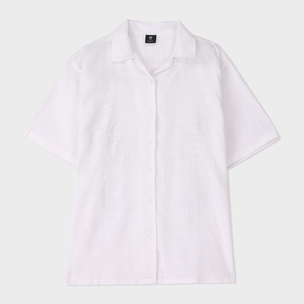 Embroidered Resort Shirt