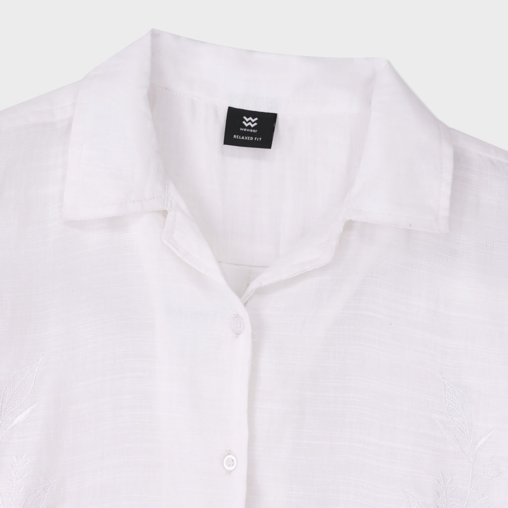 Embroidered Resort Shirt