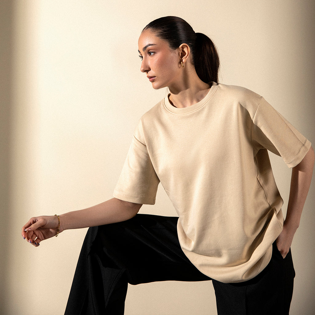 Interlock Oversized tee
