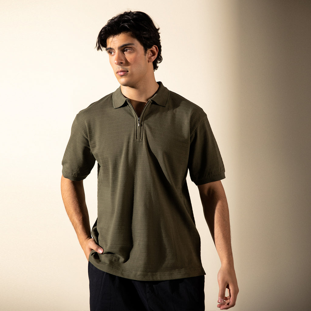 Jacquard Relax Polo