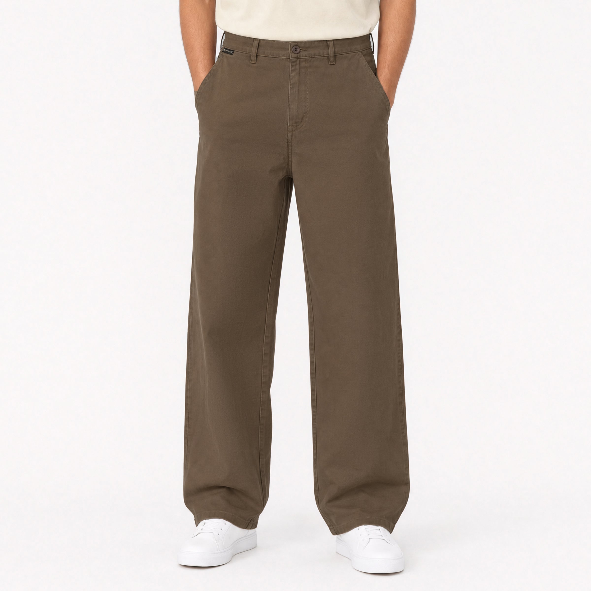 Straight Fit pleated Pant