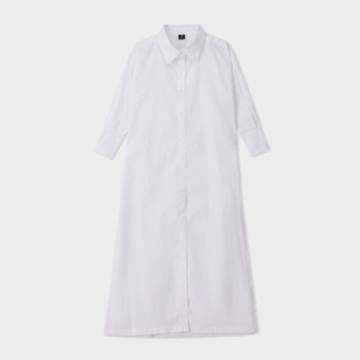 Poplin Shirt Dress