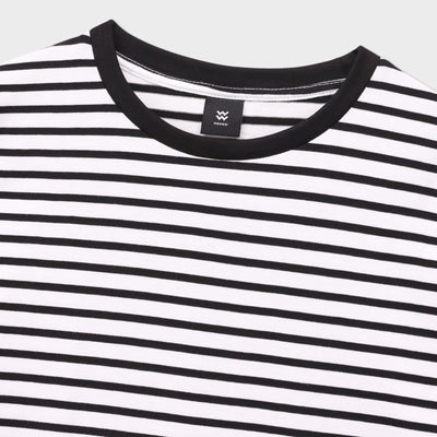 Striped oversized Fit Tee