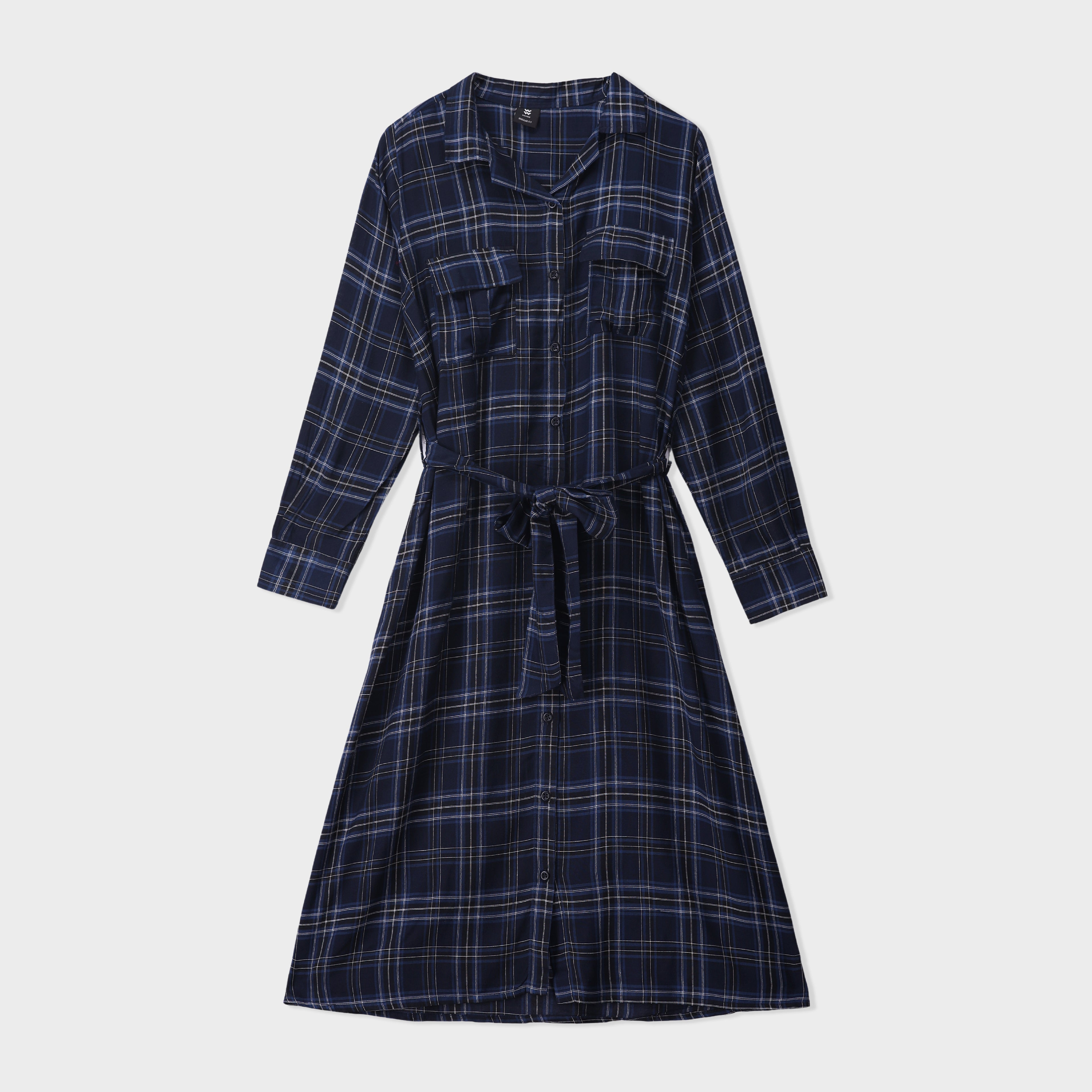 Flowy Checkered Tunic