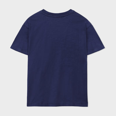 Slub V neck Tee