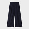 Tailored Wide Leg Pleated Trouser