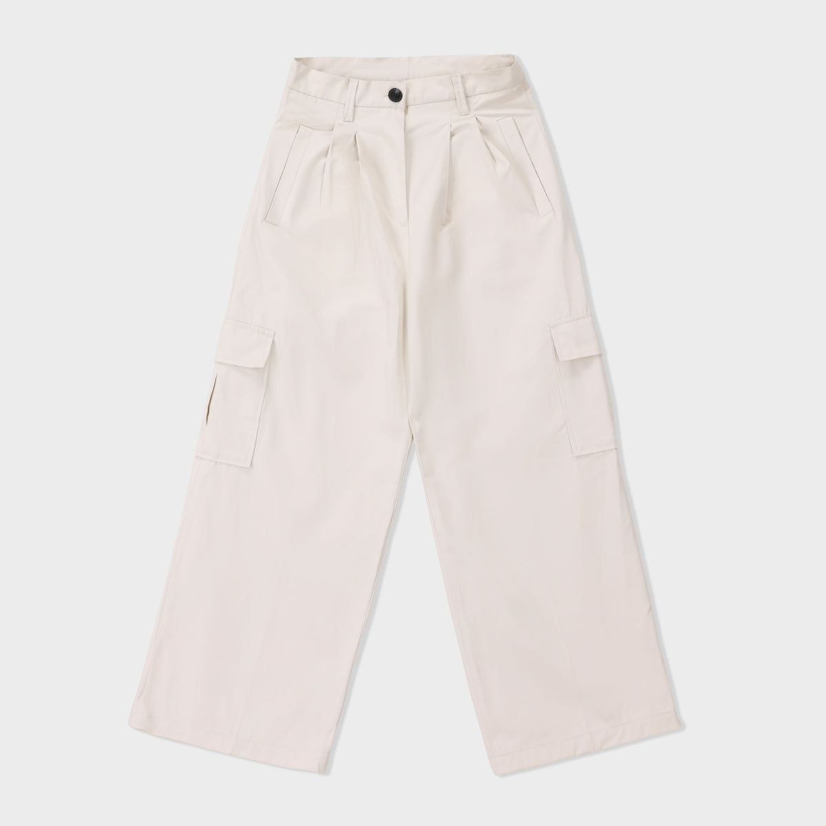 Pleated Cargo Pants