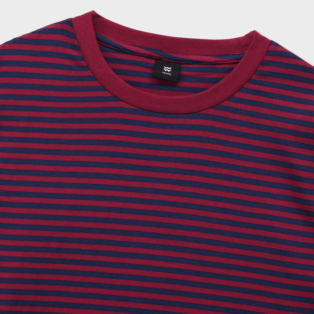 Striped Oversized Fit Tee