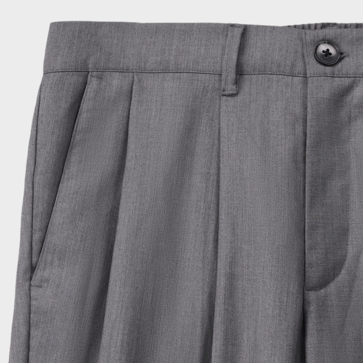 Pleated Regular Pants