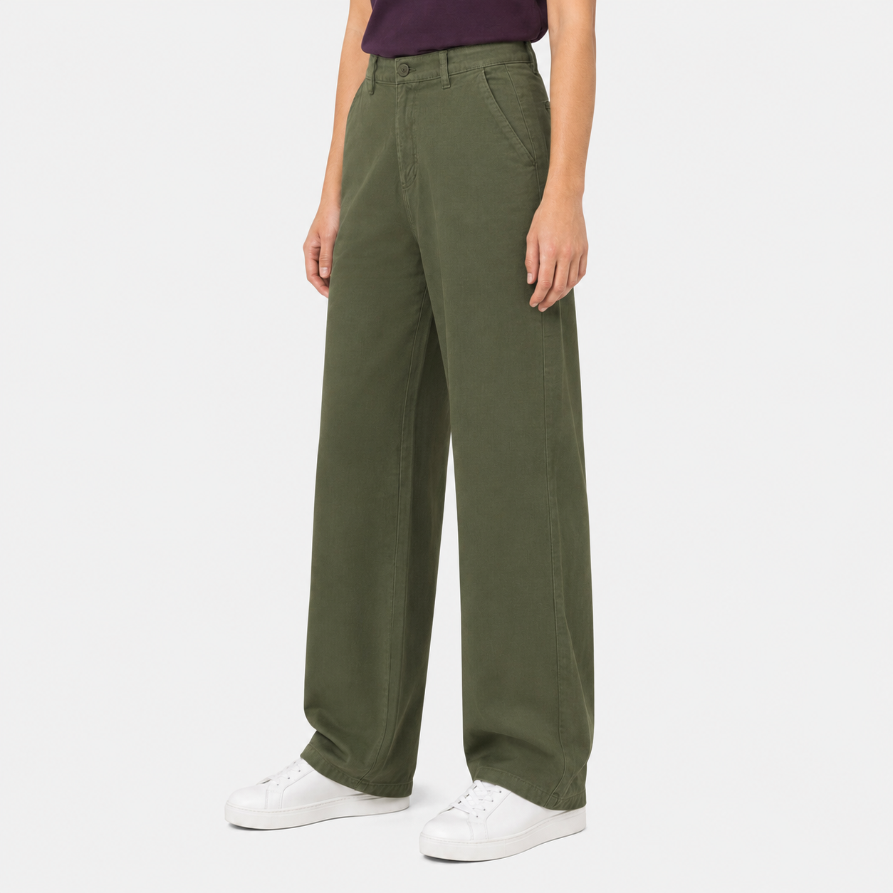 Straight Fit pleated Pant