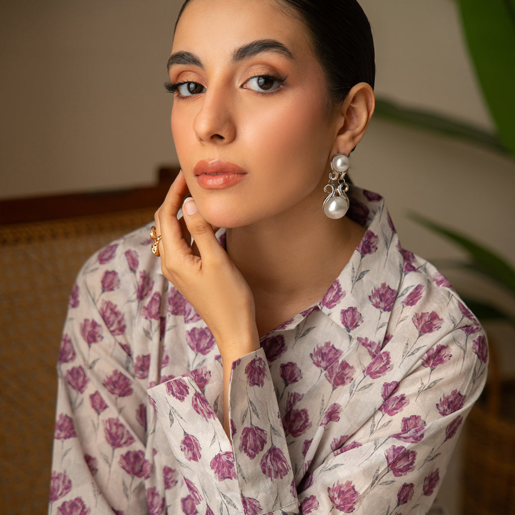 Floral Affair 3PC Unstitched Suit