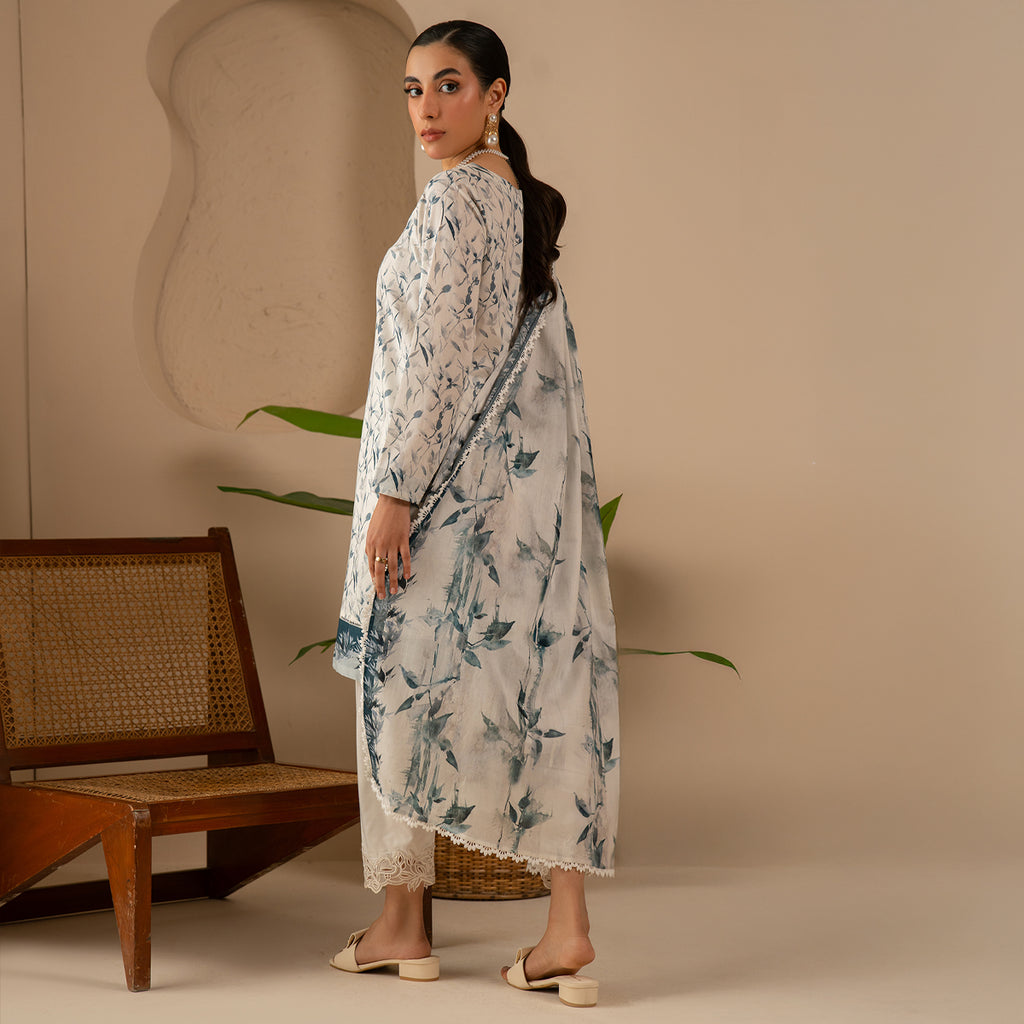 Summer Breeze  3PC Unstitched Suit