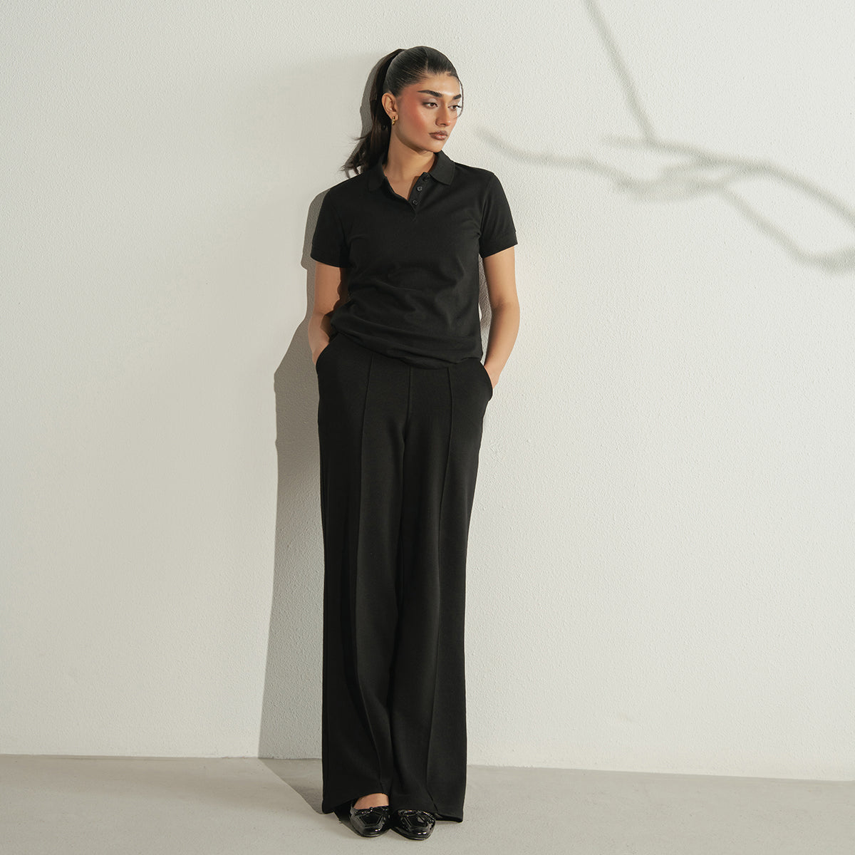 buy online regular fit polo for women in Pakistan