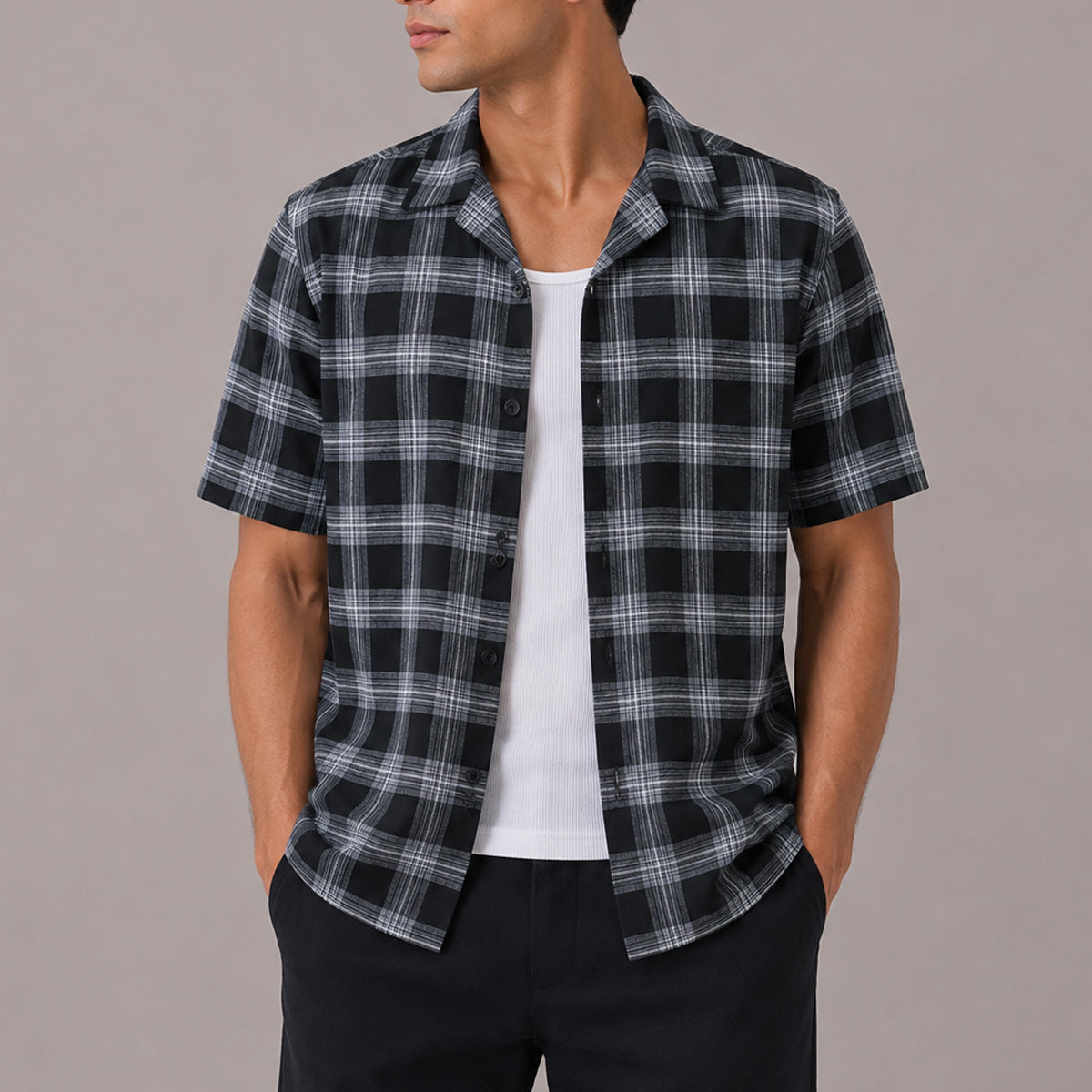 Plaid Camp Shirt