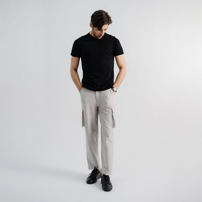 Basic Regular Fit Pima Cotton T-Shirt