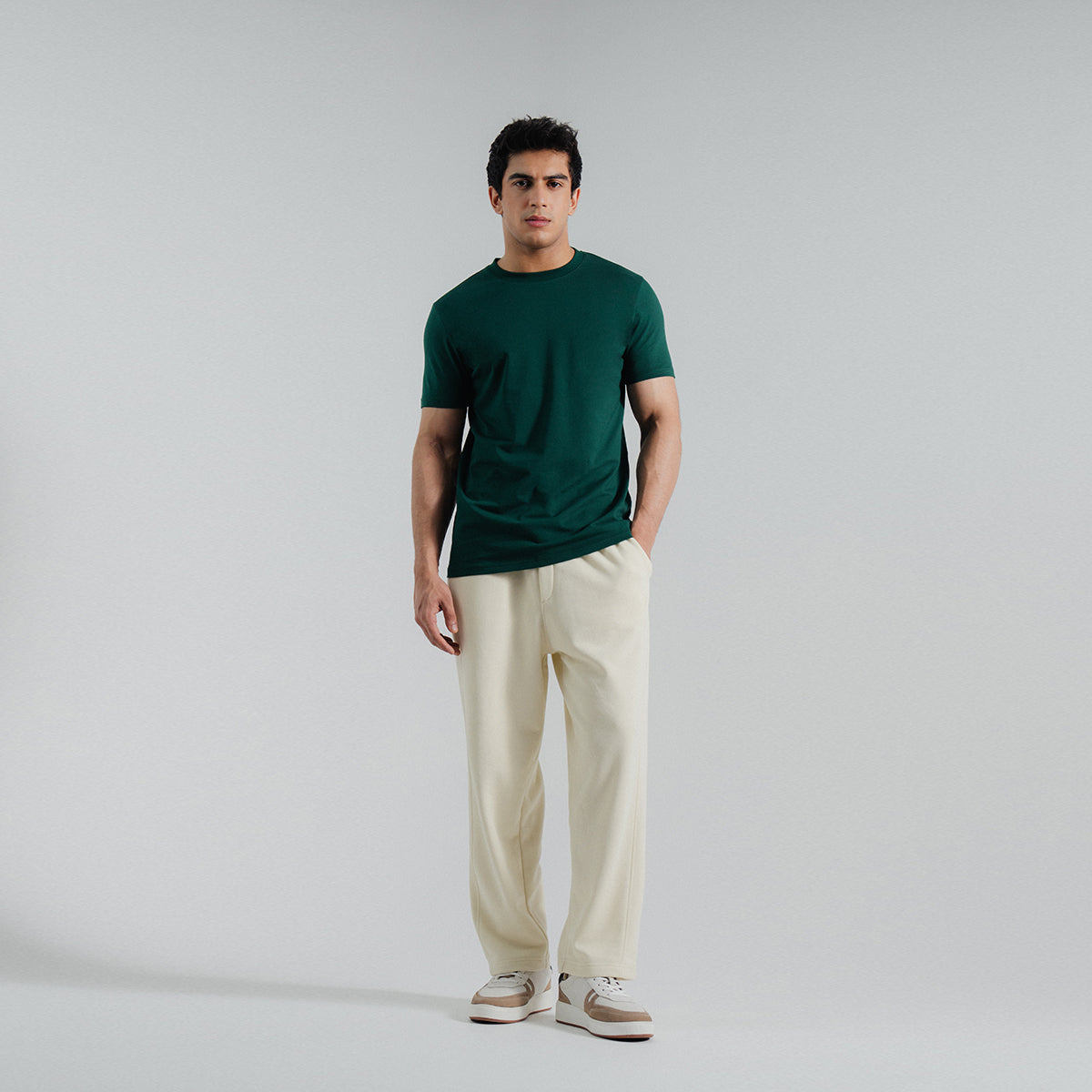 Lycra Jersey Regular Fit Tee