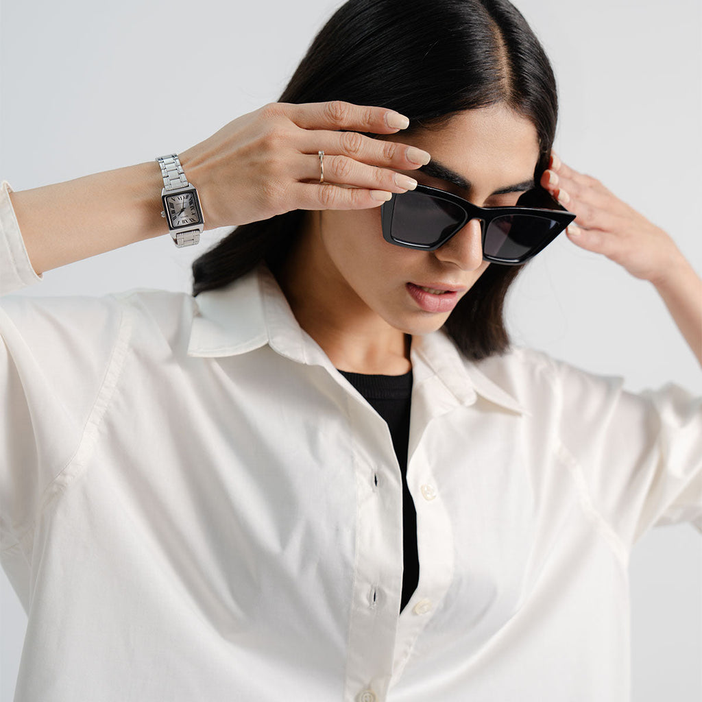 Oversized Button-Down Shirt