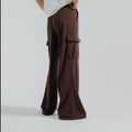 Terry Wide Leg Cargo